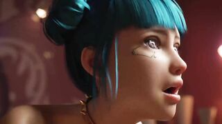 【MMD R-teenie SEX DANCE】INTENSE ANAL RIDE ROUGH SEX 甘いお尻の食べ物 [MMD]