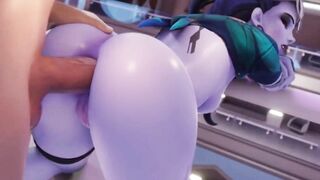 【MMD R-18 yo SEX DANCE】NAUGHTY BOOTY SEXYS BOOTY BONED ROUGH ANAL 甘いお尻 [MMD]