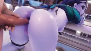 【MMD R-18 yo SEX DANCE】NAUGHTY BOOTY SEXYS BOOTY BONED ROUGH ANAL 甘いお尻 [MMD]