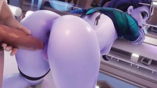 【MMD R-18 yo SEX DANCE】NAUGHTY BOOTY SEXYS BOOTY BONED ROUGH ANAL 甘いお尻 [MMD]