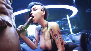 【MMD R-18 year old SEX DANCE】HOT BJ EXTREME ORAL SEX SWEET TEMPTATION ホットフェラ [MMD]