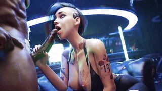 【MMD R-18 year old SEX DANCE】HOT BJ EXTREME ORAL SEX SWEET TEMPTATION ホットフェラ [MMD]