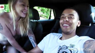 INTERRACIAL OUTDOOR: African Dutch Man Fucks Teenagers Into Vehicle: CHRYSTAL