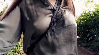 Boobwalk, Shiny Blouse with Strap