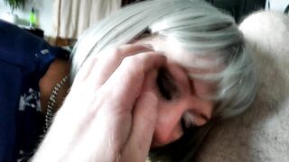 Working with the Clit of my Skank: Licking, Nibbling, Rubbing... come on Cum, Lustful Bitch!