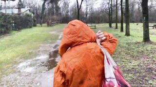 Big Tit blonde ex-wife blows then fucks her hubby outside
