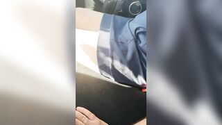 Step Cougar Interracial Vehicle Banged with two big black dick (Screaming Orgasm)