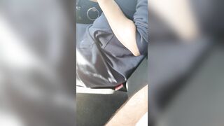 Step Cougar Interracial Vehicle Banged with two big black dick (Screaming Orgasm)