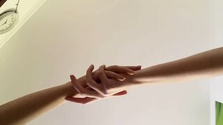 I Feel Fireworks into myself when he Touches me