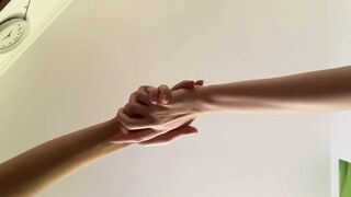 I Feel Fireworks into myself when he Touches me