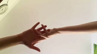 I Feel Fireworks into myself when he Touches me