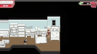 Spooky Milk Life V0.6.2p Part three Split Fucking Linda on Rocking Horse and Slamming my Penis Deep