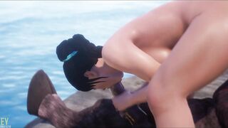 Minotaur vs Vulgar bimbos | Huge Penis Monster | 3D Porn Wild Life