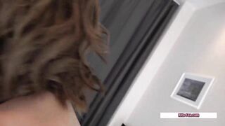 Rough anal sex 2 beauties and a man with a