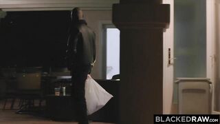 BLACKEDRAW Crazy Hot cunt with mouth gone bad Quinn gets her bbc fix