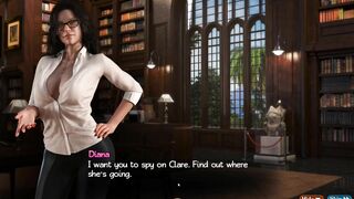 Treasure of Nadia V.93083 - trying to Kiss CLARE when I Save her Life