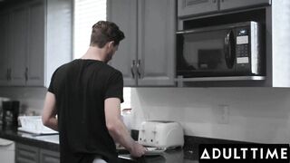 ADULT TIME - Emma Hix Fucks her Stepmom to Please her Filthy Bf's Requests