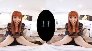 VRHUSH Big Boobed red head Lauren Phillips lets you jizzed her booty