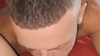 This Hoe Blows Penis and Gets Banged 