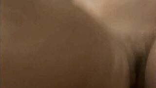 Creamed on big black cock