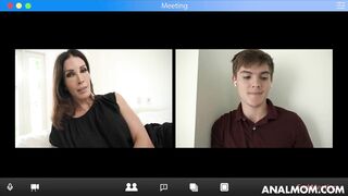 Perverted milf Seduces a Young Dude