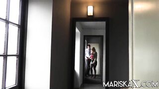 MARISKAX Tina gets fuck into front of a kinky mature