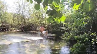 LOVERS GETS CAUGHT WHILE HE FUCKS HER INTO THE BOOTY