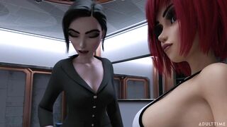 F.U.T.A. Sentai Squad | Futanari beauty Unleashes her Dick on Beauty Nymphomaniac
