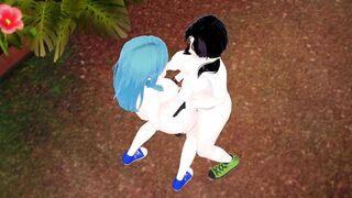 Dragon Ball - Maron and Videl lesbo adventure and Maron