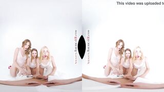Sexsual America - Co-ed hotties Ashley Lane, Chloe Cherry, and