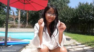 SFW $6 Swim Cover Sheer for Soak Tee Shirt Play!! Review Outdoors Pool