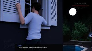 Spying my beauty lesbo aunties having sex and licking each