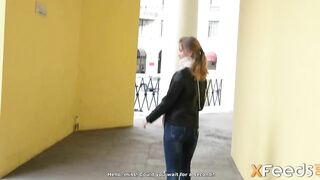 Tanned sluts drilled by porn agent all over leather couch