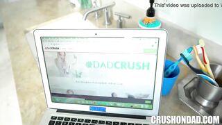 Step-Daughter April Olsen Get Dickcoin From Her STEPDAD