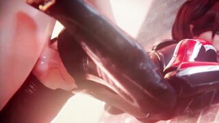【MMD R-19 yo SEX DANCE】SWEET VAGINA CREAM EXTREME SEX 激しいセックス [MMD]