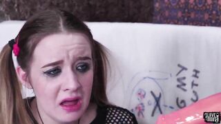 Submissive dyke blowing