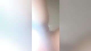 Having Fun with my Cunt inside the Shower
