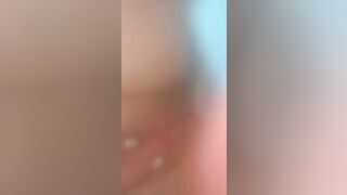 Having Fun with my Cunt inside the Shower