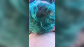 Titty Fucking my Gothic gf
