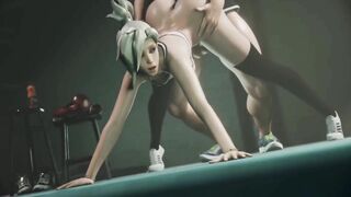 【MMD R-19 year old SEX DANCE】HOT LONG BUTTOCKS BANGED HOT 大きなお尻 [MMD]