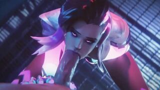 【MMD R-teenagers SEX DANCE】NAUGHTY MOUTH LONG EXTREME ORAL SEX オーラルスイート [MMD]