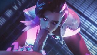 【MMD R-teenagers SEX DANCE】NAUGHTY MOUTH LONG EXTREME ORAL SEX オーラルスイート [MMD]