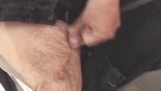 Sweet niece offer her disabled uncle a hand job