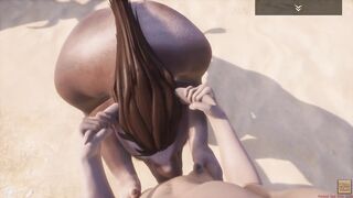 Wild Life / Furry Fucking point of watch (Tali CowGirl)