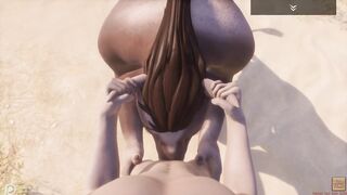 Wild Life / Furry Fucking point of watch (Tali CowGirl)