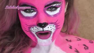 snatch with mouth with Bodypainting Naughty Sucking Dick and Fucking