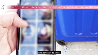 Rosa: Greek hoe is an insatiable dick lover! Milfakia.com