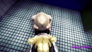 Sailor Moon Hentai 3D - Usagi is Fuck by 2 Boys inside