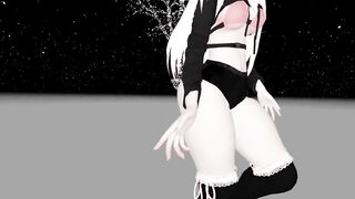 THICK ANIME GIRL GIVES NAUGHTY STRIPTEASE AND LAPDANCE