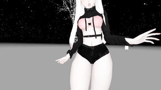 THICK ANIME GIRL GIVES NAUGHTY STRIPTEASE AND LAPDANCE